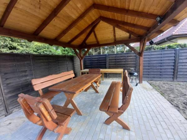 Lesne Zacisze Hotel Mikoszewo Bagian luar foto