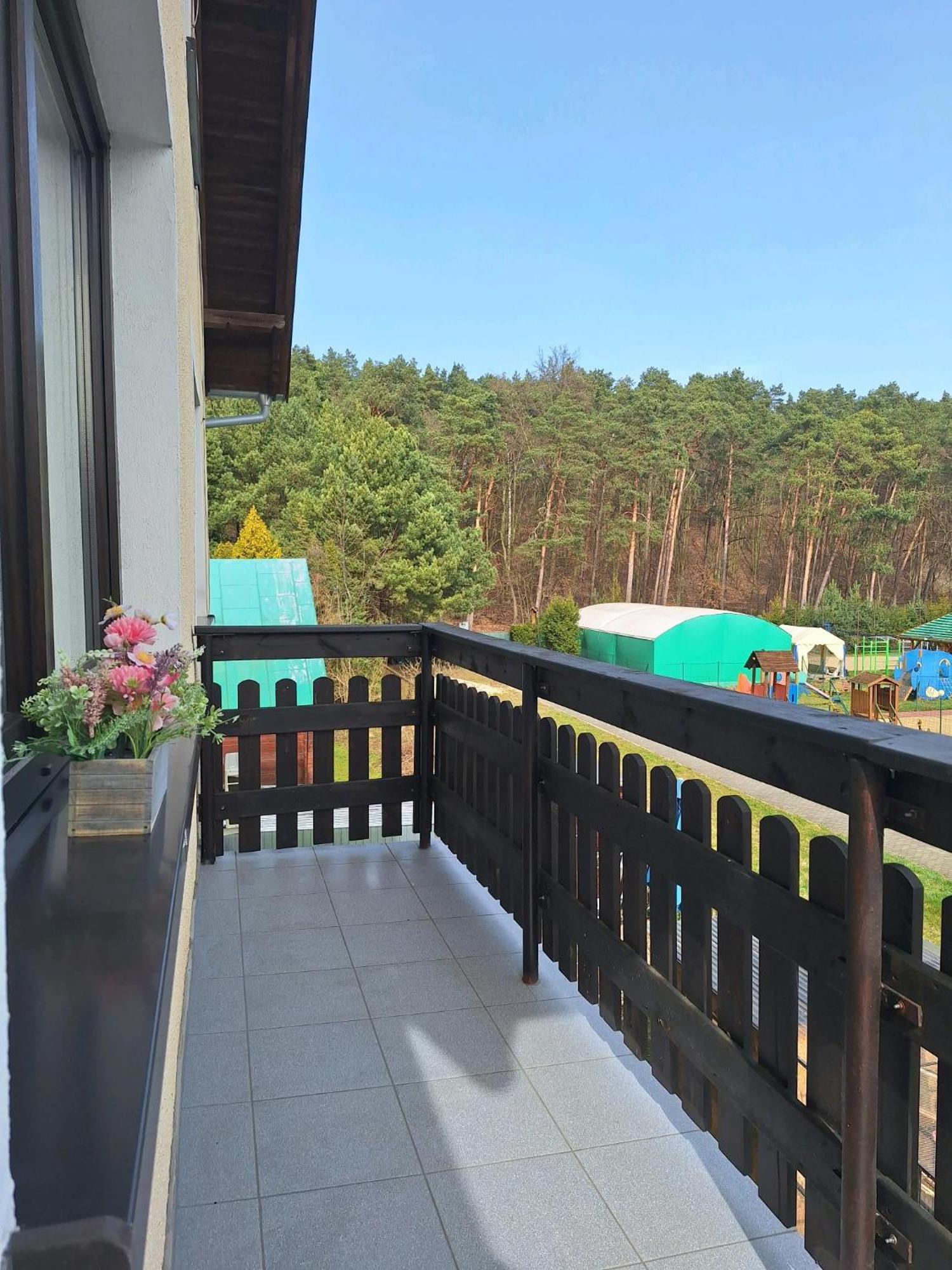 Lesne Zacisze Hotel Mikoszewo Bagian luar foto