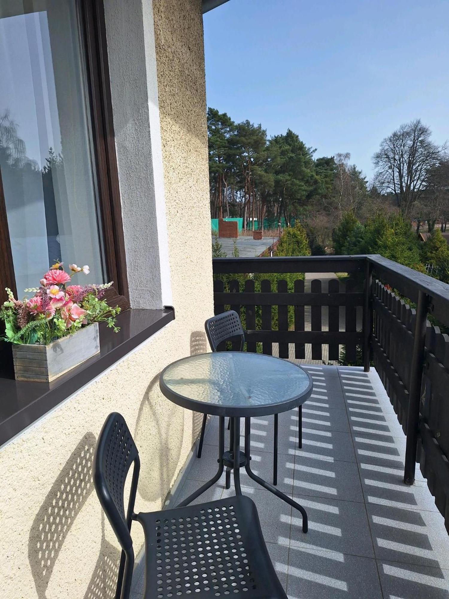 Lesne Zacisze Hotel Mikoszewo Bagian luar foto