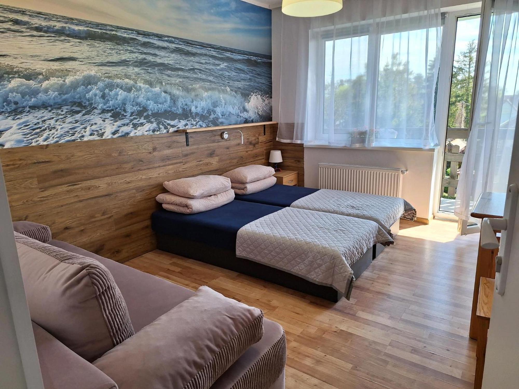 Lesne Zacisze Hotel Mikoszewo Bagian luar foto